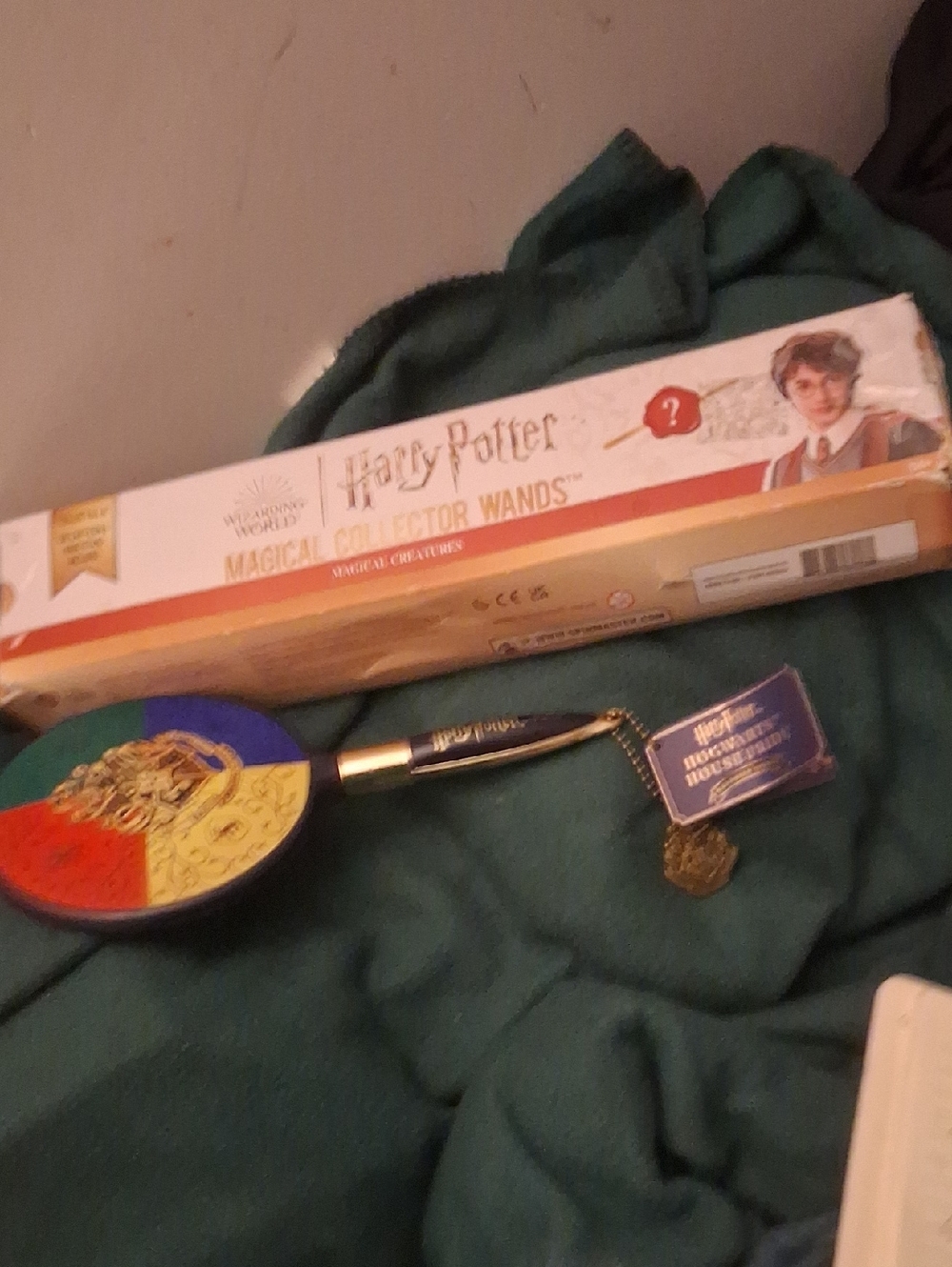 Warner Bros. Harry Potter Wand and Multicolor Decorative Mirror